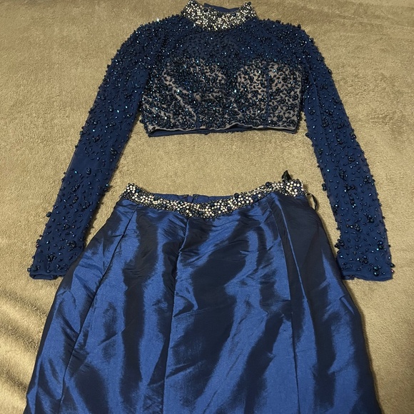 Sherri Hill two piece formal/pageant dress - Picture 1 of 5